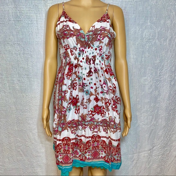 💕3/$25‼️💕ASH & SARA FLOWY PATTERNED DRESS - Picture 2 of 8